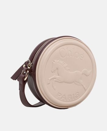 Leather cross body bag