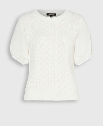 Short-sleeved pullover