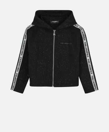 Hooded cardigan