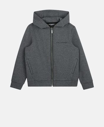 Hooded sweat jacket