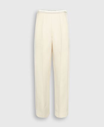 Wool-blend trousers