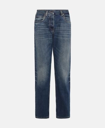 Straight leg jeans