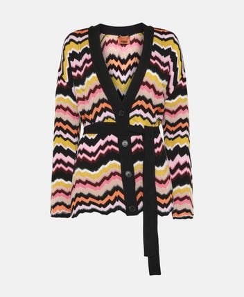 Wool-blend cardigan