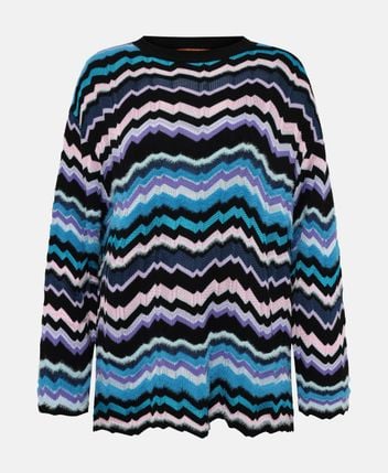 Wool-blend pullover