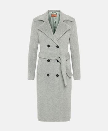 Wool-blend coat