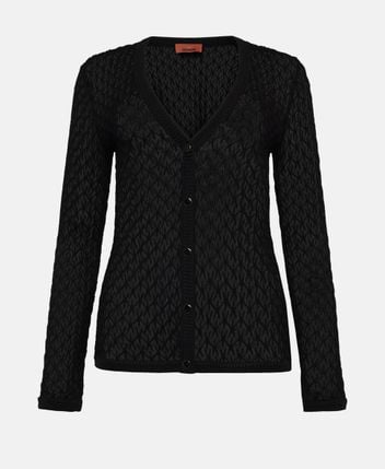 Wool-blend cardigan