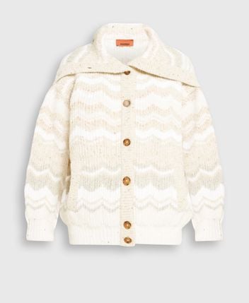 Wool-blend cardigan