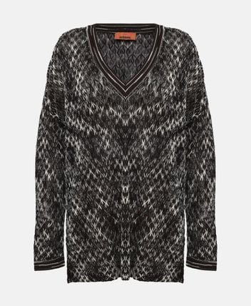 Wool-blend pullover