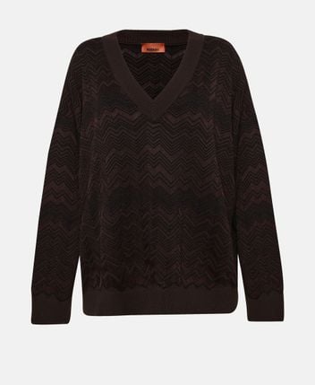 Wool-blend pullover