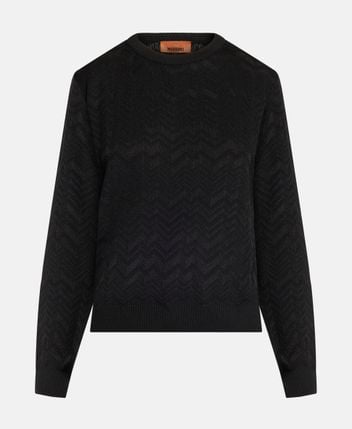 Wool-blend pullover