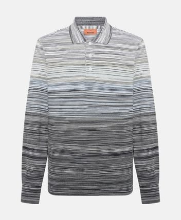 Long-sleeved polo shirt
