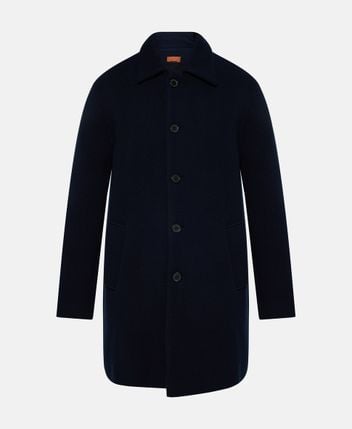 Wool-blend coat