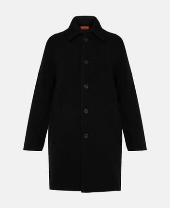 Wool-blend coat