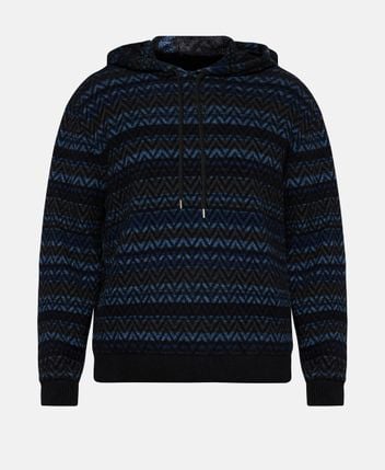 Wool-blend hoodie