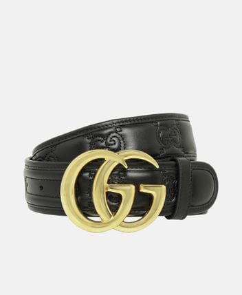 Leather belt
