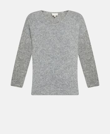 Wool-blend pullover