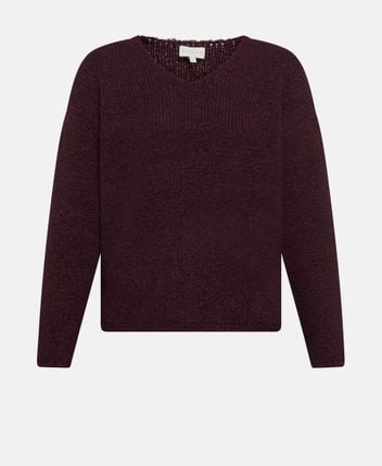 Wool-blend pullover