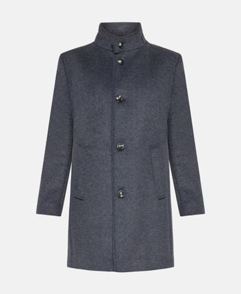 Wool-blend coat