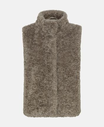 Faux fur gilet
