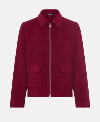 Wool-blend jacket