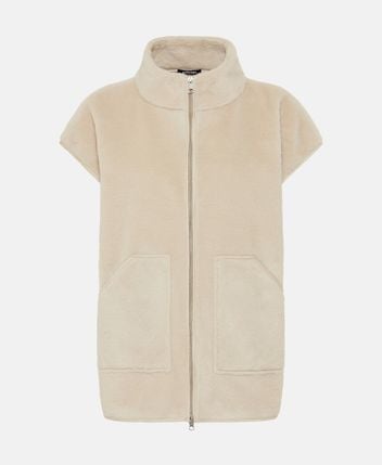 Faux fur gilet