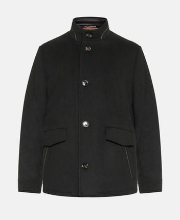 Wool-blend jacket
