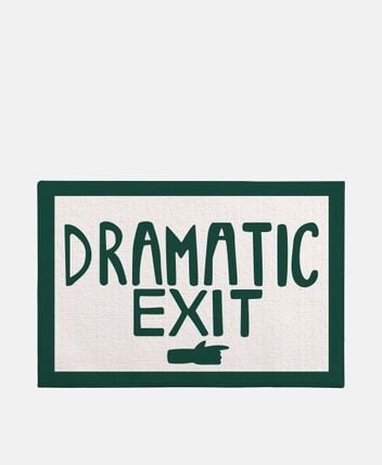 Bath mat Dramatic Exit