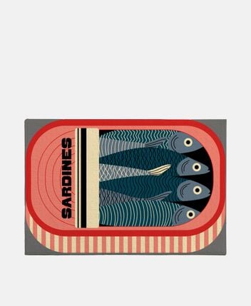 Bath mat Sardine