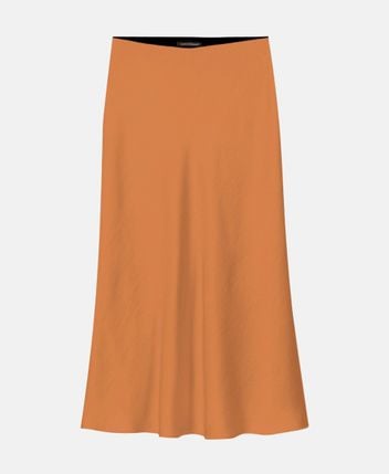 Satin skirt