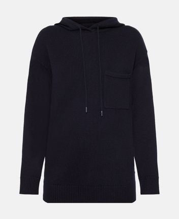 Wool hooded pullover Liana