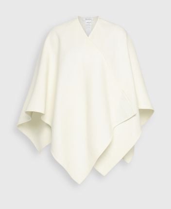 Wool-blend cape Serra
