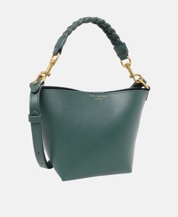 Leather bucketbag Wavely