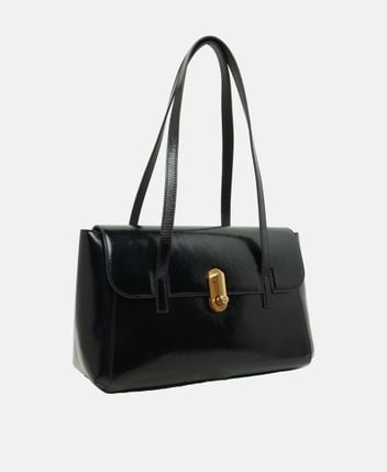 Leather shoulder bag Kkamy
