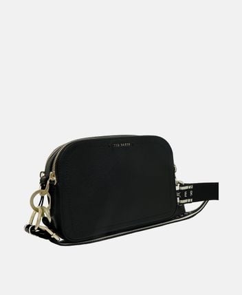Leather cross body bag Luceele