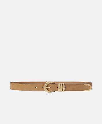 Leather belt