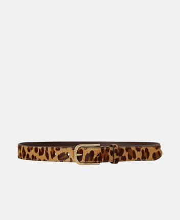 Leather belt