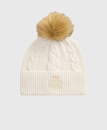 Wool-blend beanie