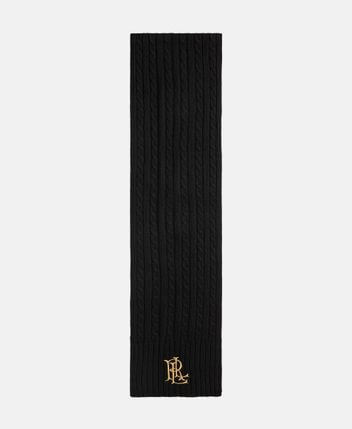 Wool-blend scarf