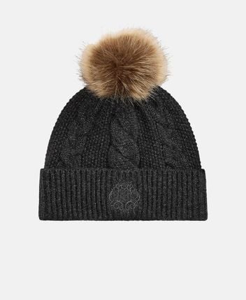 Wool-blend beanie