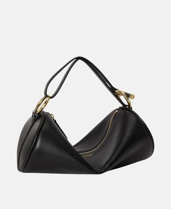 Leather shoulder bag Blaike Barrel