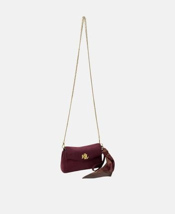 Leather cross body bag