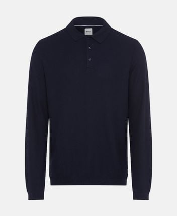 Long-sleeved polo shirt Paros