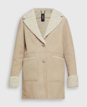 Leather coat