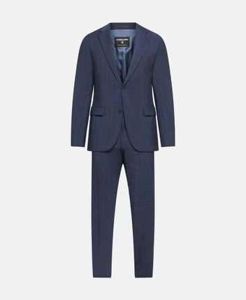 Wool-blend suit