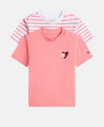 T-shirts, pack of 2 Flag Smile