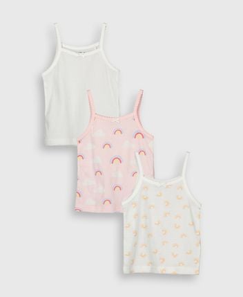 Undershirts, pack of 3