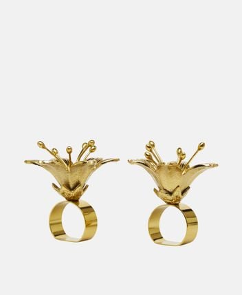 Napkin rings, set of 2 Lilly
