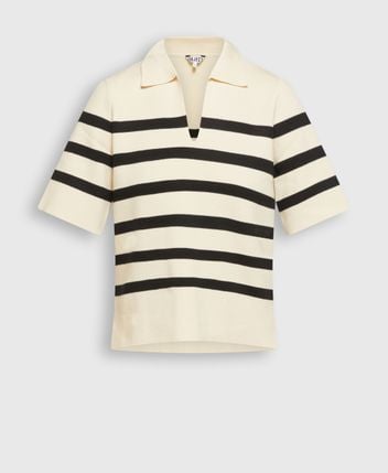 Knitted polo shirt Objreynard
