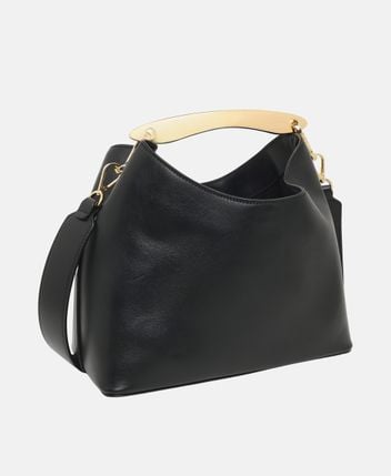 Leather handbag Boomerang