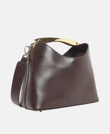 Leather handbag Boomerang